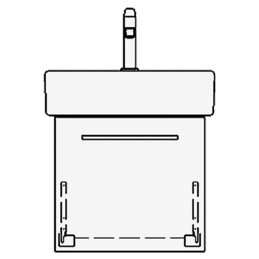 Élément inférieur VERO RANA
46,0 x 40,0 x 45,0 cm
pour lavabo Vero/Vero Air
50 cm, élément à 1 tiroir