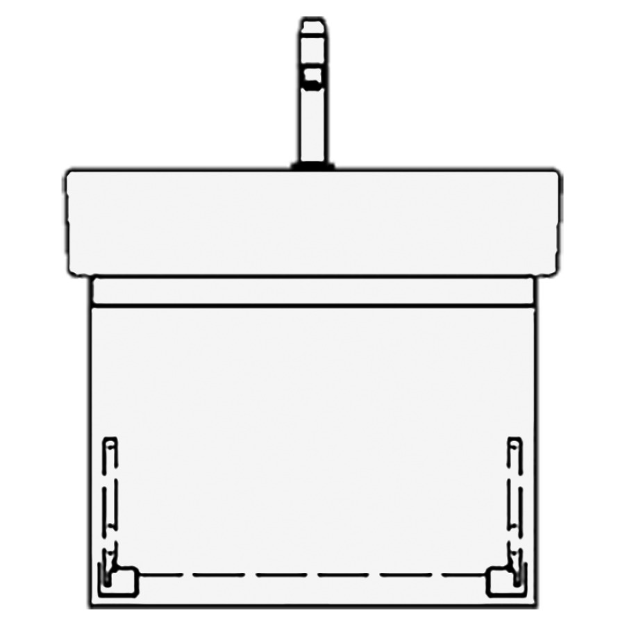 Élément inférieur VERO GATTO
56,0 x 40,0 x 45,0 cm
pour lavabo Vero/Vero Air
60 cm, élément à 1 tiroir