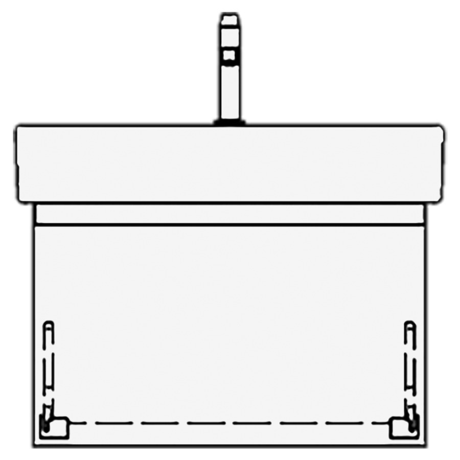 Élément inférieur VERO GATTO
66,0 x 40,0 x 45,0 cm
pour lavabo Vero/Vero Air
70 cm, élément à 1 tiroir