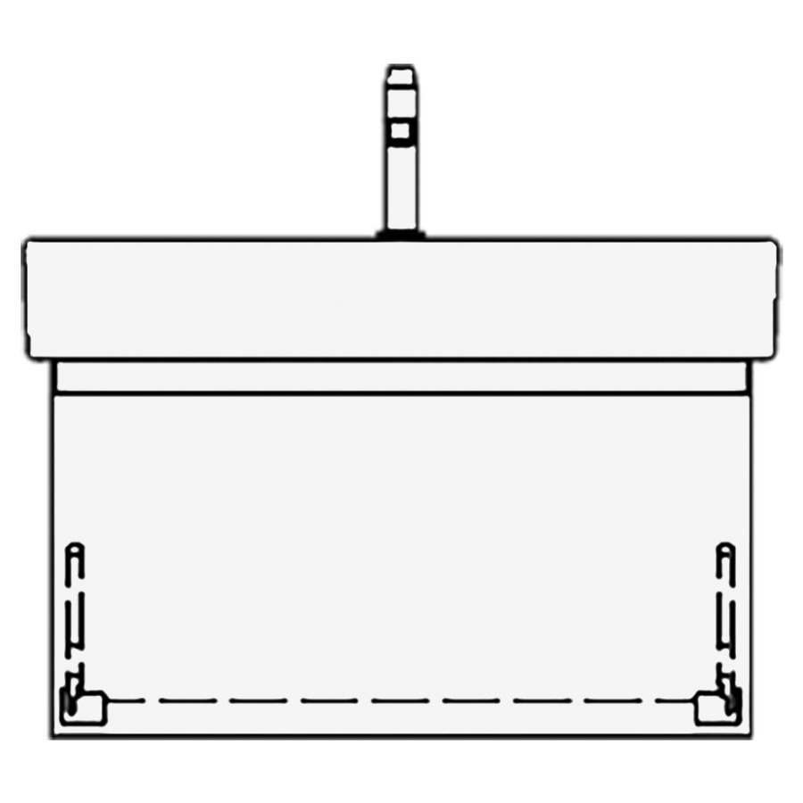 Élément inférieur VERO GATTO
76,0 x 40,0 x 45,0 cm
pour lavabo Vero/Vero Air
80 cm, élément à 1 tiroir