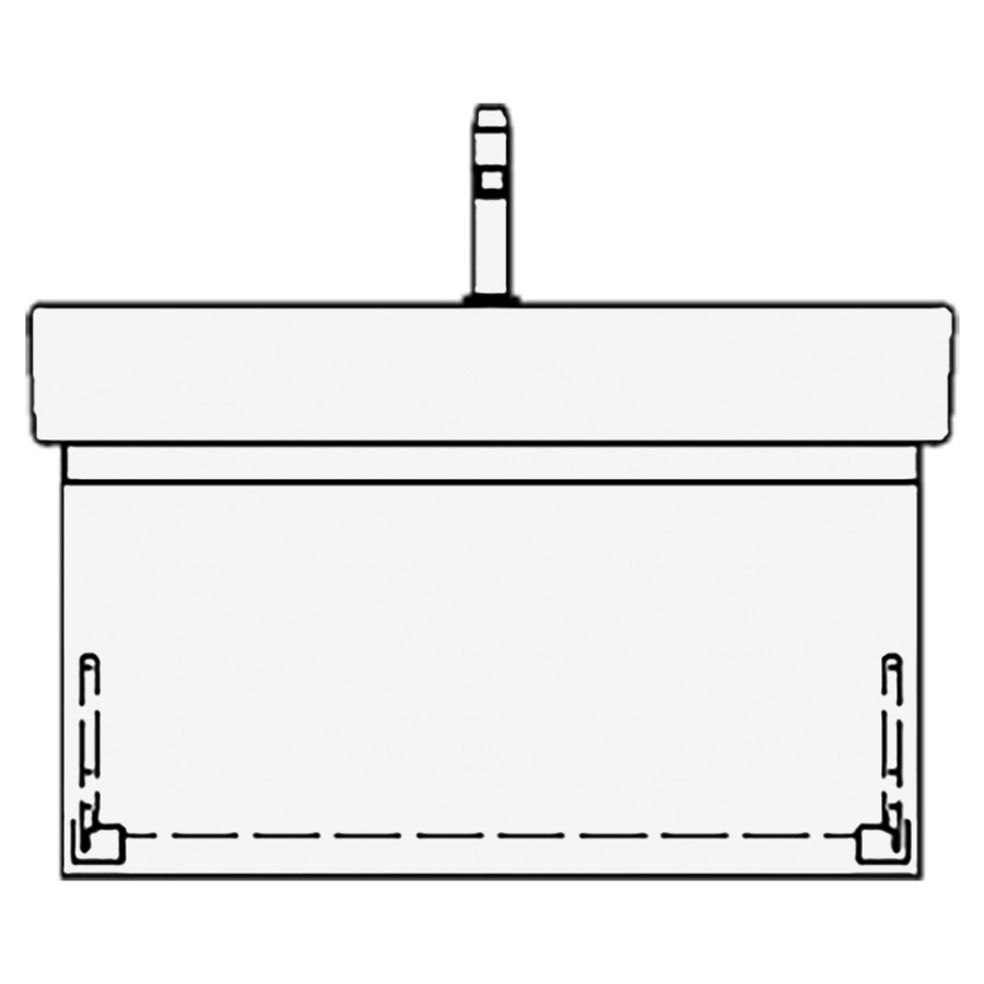 Élément inférieur VERO GATTO
81,0 x 40,0 x 47,0 cm
pour lavabo Vero 85 cm
élément à 1 tiroir