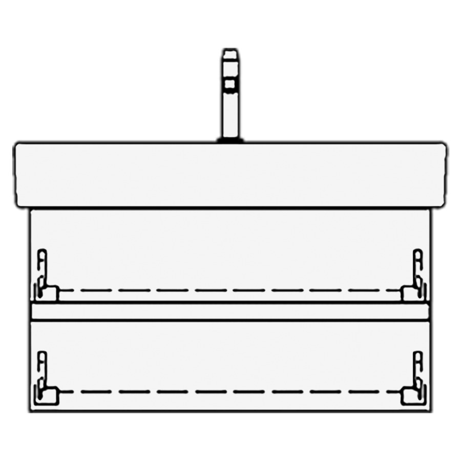 Élément inférieur VERO GATTO
81,0 x 40,0 x 47,0 cm
pour lavabo Vero 85 cm
élément à 2 tiroirs