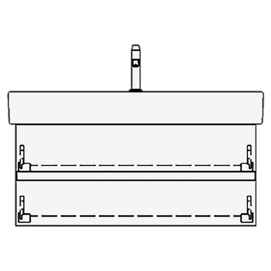 Élément inférieur VERO GATTO
96,0 x 40,0 x 45,0 cm
pour lavabo Vero/Vero Air
100 cm, avec 1 robinet
élément à 2 tiroirs