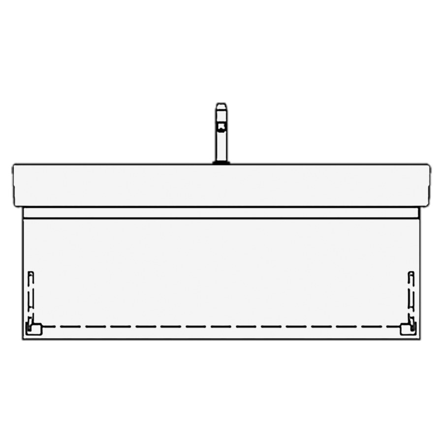 Élément inférieur VERO GATTO
121,0 x 40,0 x 47,0 cm
pour lavabo Vero 125 cm
avec 1 robinet, élément à
1 tiroir