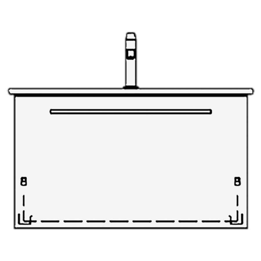 Élément inférieur VENTICELLO
TORO
76,0 x 48,0 x 48,5 cm
pour lavabo Venticello 80 cm
élément à 1 tiroir