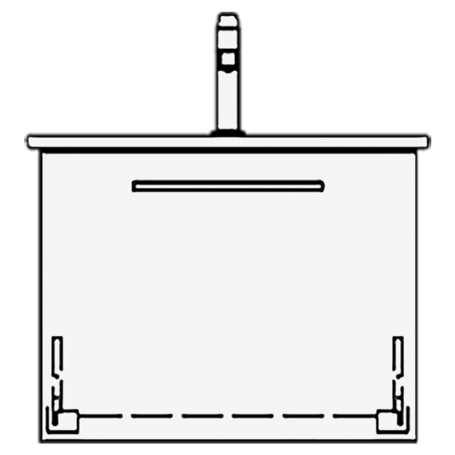 Élément inférieur VENTICELLO
RANA
56,0 x 44,0 x 48,5 cm
pour lavabo Venticello 60 cm
élément à 1 tiroir