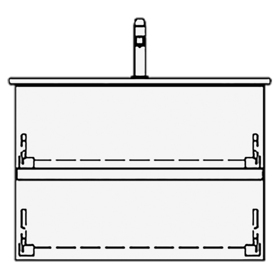 Élément inférieur VENTICELLO
GATTO
76,0 x 54,0 x 48,5 cm
pour lavabo Venticello 80 cm
élément à 2 tiroirs