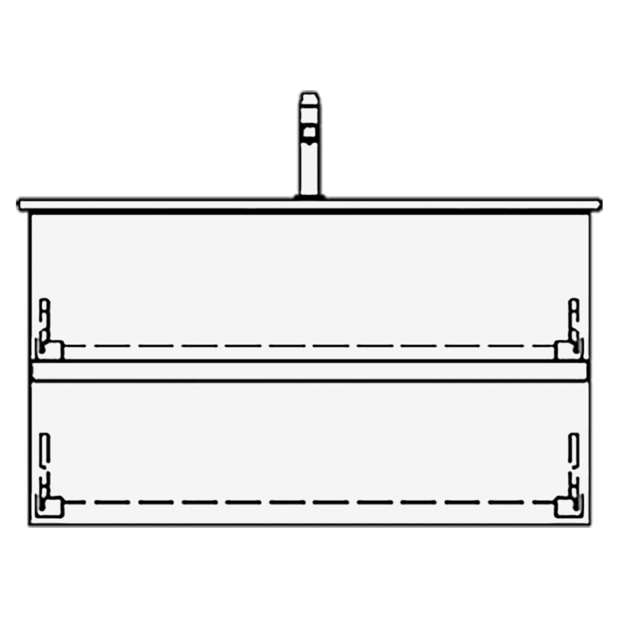 Élément inférieur VENTICELLO
GATTO
96,0 x 54,0 x 48,5 cm
pour lavabo Venticello 100 cm
avec 1 robinetterie
élément à 2 tiroirs