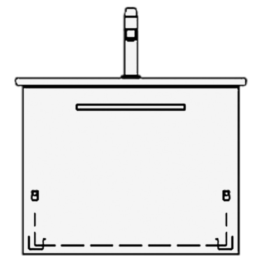 Élément inférieur ME BY
STARCK TORO
61,0 x 50,0 x 48,0 cm
pour lavabo Me by Starck 63
élément à 1 tiroir