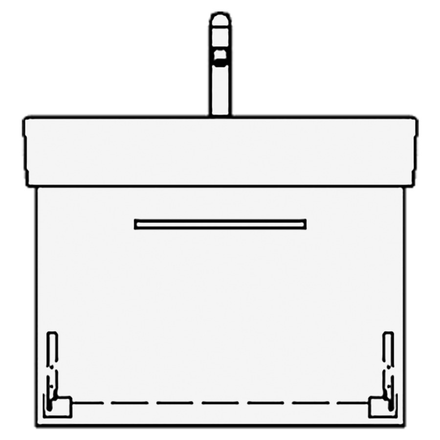 Élément inférieur VAL RANA
60,0 x 40,0 x 39,0 cm
pour lavabo Val 65 cm
élément à 1 tiroir