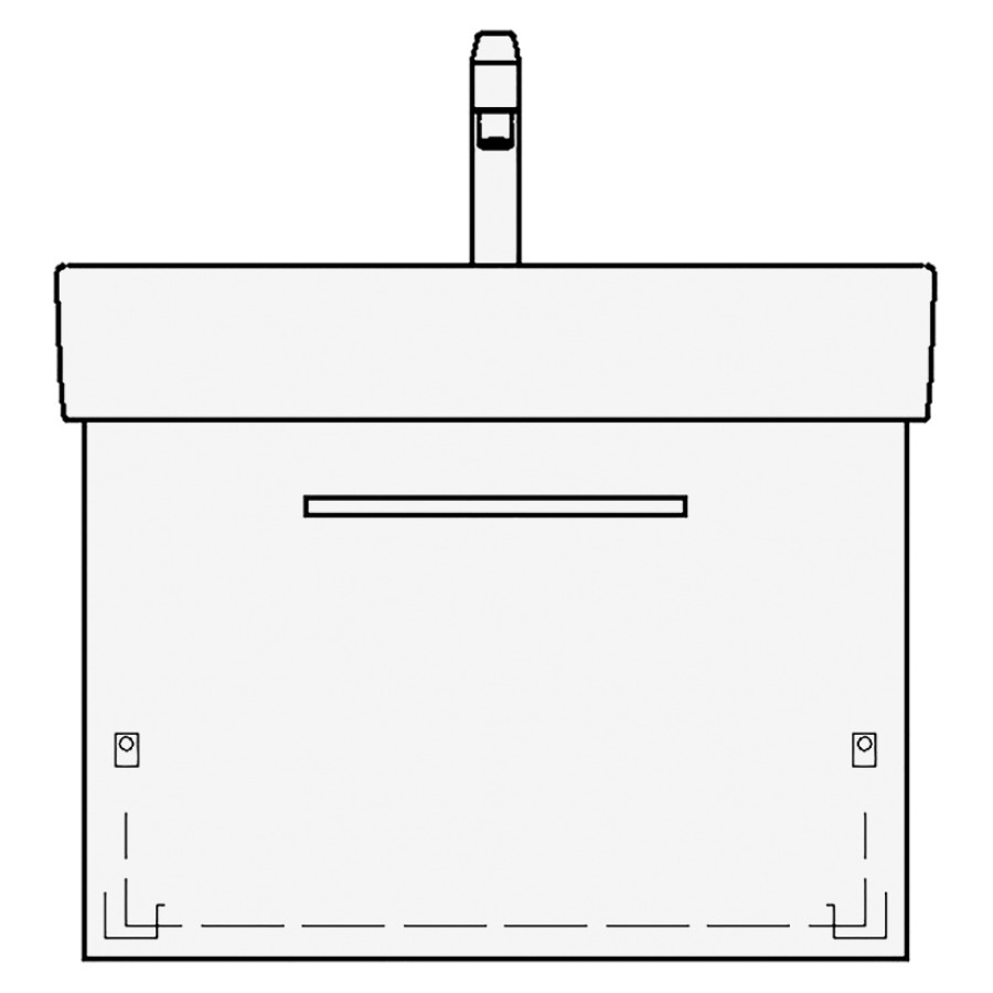 Élément inférieur VAL ASINO
60,0 x 44,0 x 40,0 cm
pour lavabo Val 65 cm
élément à 1 tiroir