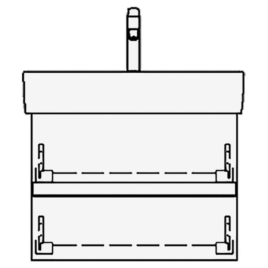 Élément inférieur VAL GATTO
55,0 x 40,0 x 39,0 cm
pour lavabo Val 60 cm
élément à 2 tiroirs
