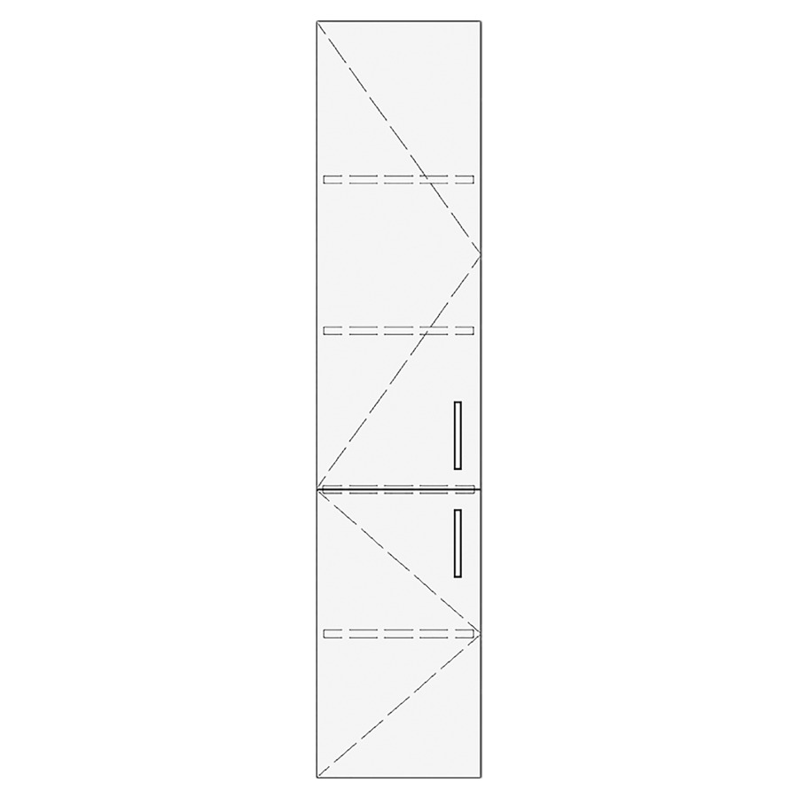 Hochschrank TORO
35,0 x 160,0 x 35,0 cm
Tablarschrank, 2 Türen
Band links, inkl. KH Tablar