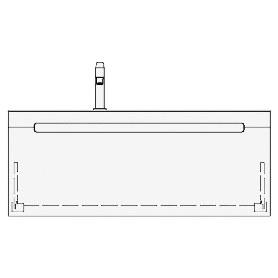 Élément inférieur LORO
100,0 x 40,0 x 55,0 cm
élément à 1 tiroir
pour 1 lavabo à gauche