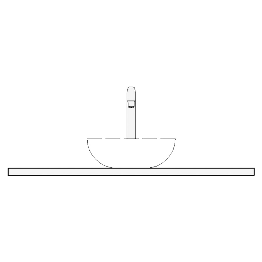 Table de lavabo LORO
stratifié
100,4 x 55,2 x 0,6 cm
pour 1 lavabo au milieu
bords noirs