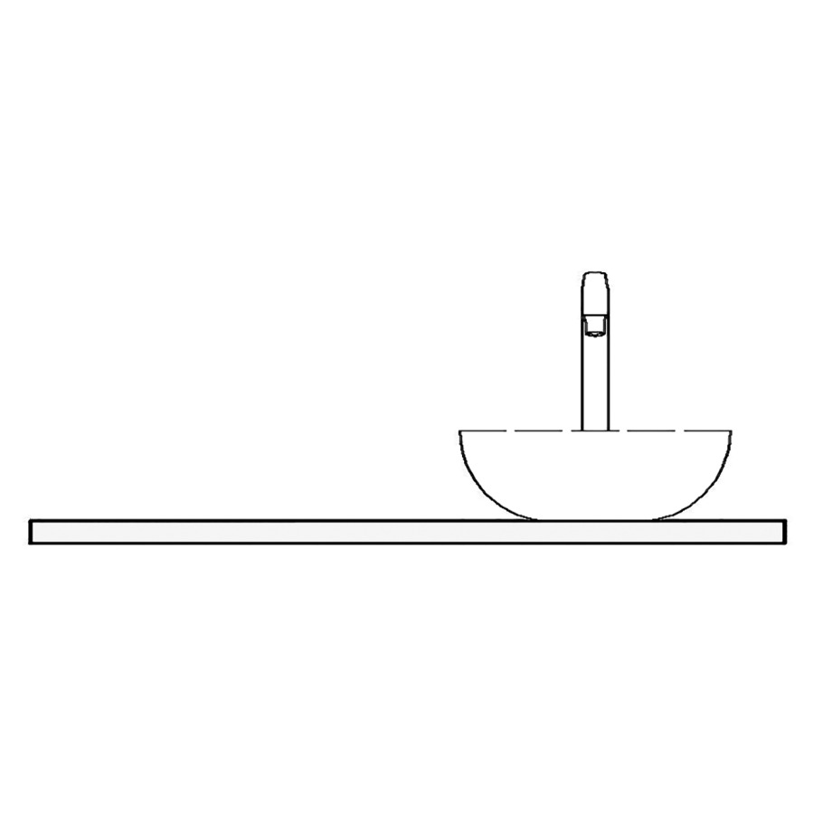 Table de lavabo LORO
stratifié
100,4 x 55,2 x 0,6 cm
pour 1 lavabo à droite
bords noirs