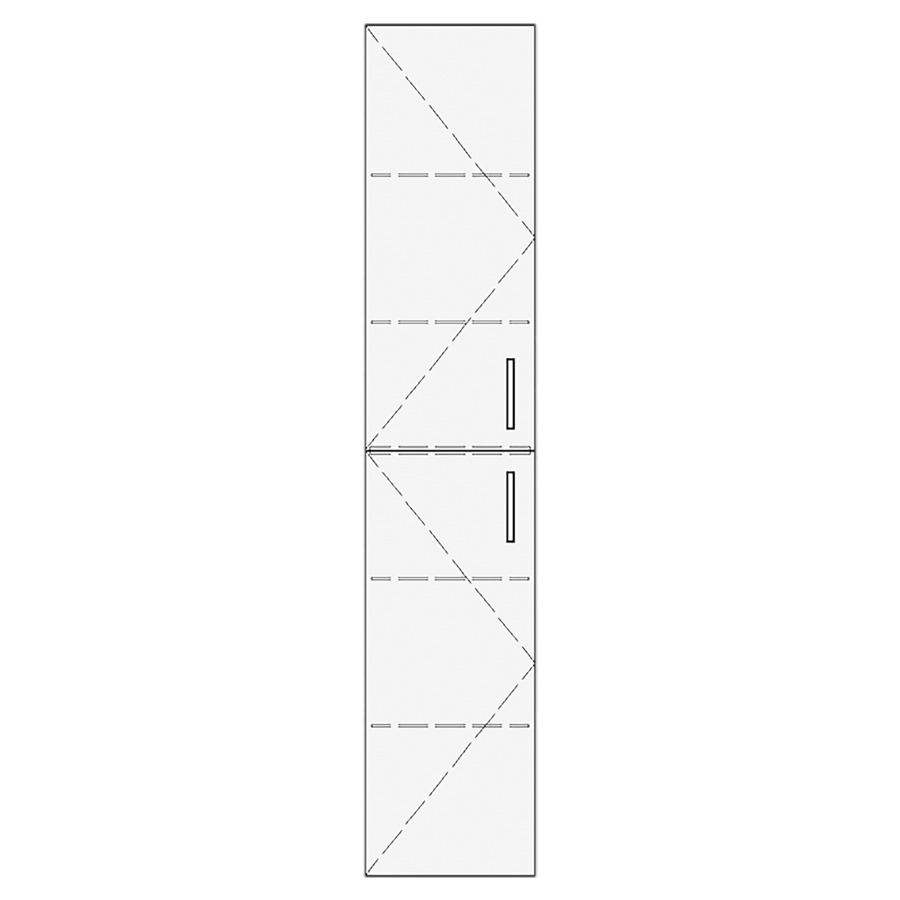 Armoire haute ALETA
35,0 x 140,0-180,0 x 35,0 cm
armoire de tablette 2 portes
charnière à gauche ou à
droite
HAUTEUR D'ARMOIRE SELON MESURE