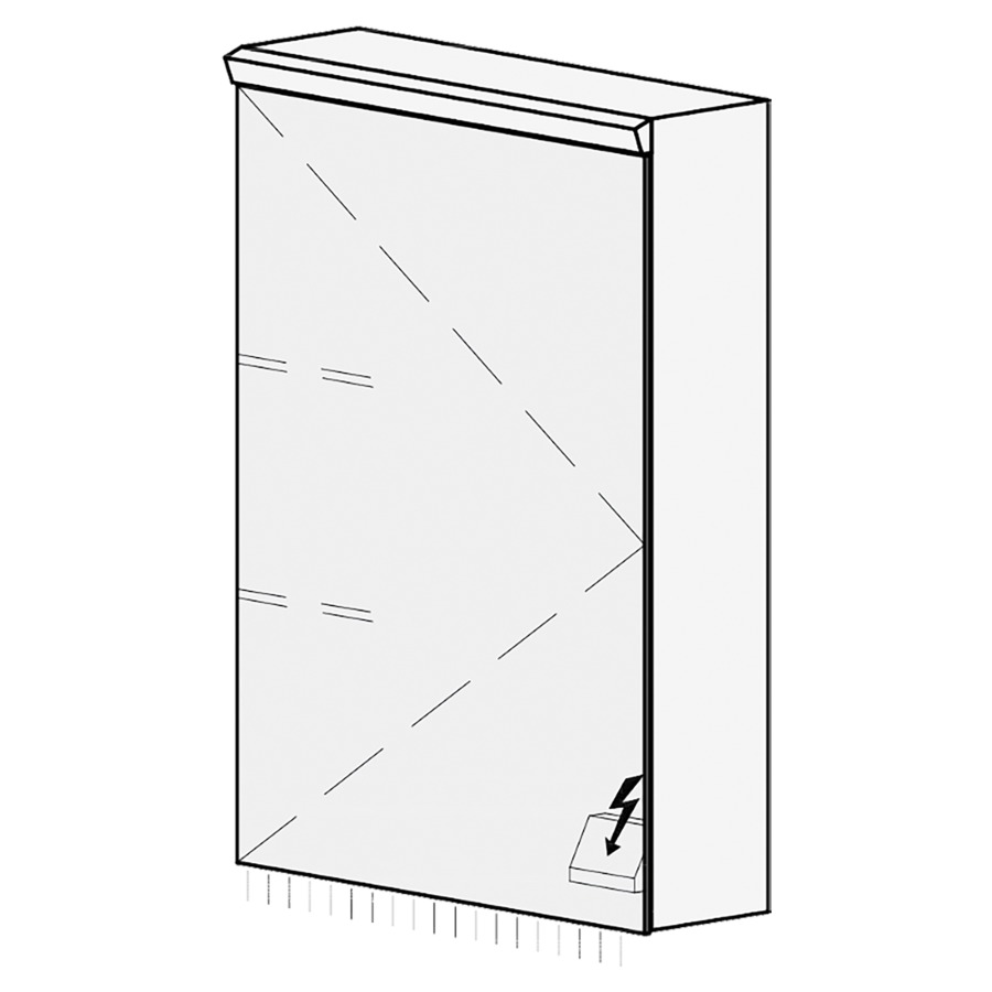 Armoire de toilette Procasa Cinque S UP