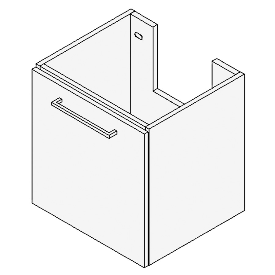 Élément inférieur TORO
Largeur x Profondeur x Hauteur
fixé selon le lavabo
pour lavabo jusqu'à 50 cm
élément à 1 tiroir
FABRICANT NUMÉRO D'ARTICLE DU
LAVABO À INDIQUER LORS DE LA
COMMANDE