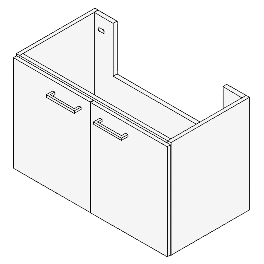 Élément inférieur TORO
Largeur x Profondeur x Hauteur
fixé selon le lavabo
pour lavabo jusqu'à 70 cm
armoire de tablette, 2 portes
1 tablette
FABRICANT NUMÉRO D'ARTICLE DU
LAVABO À INDIQUER LORS DE LA
COMMANDE