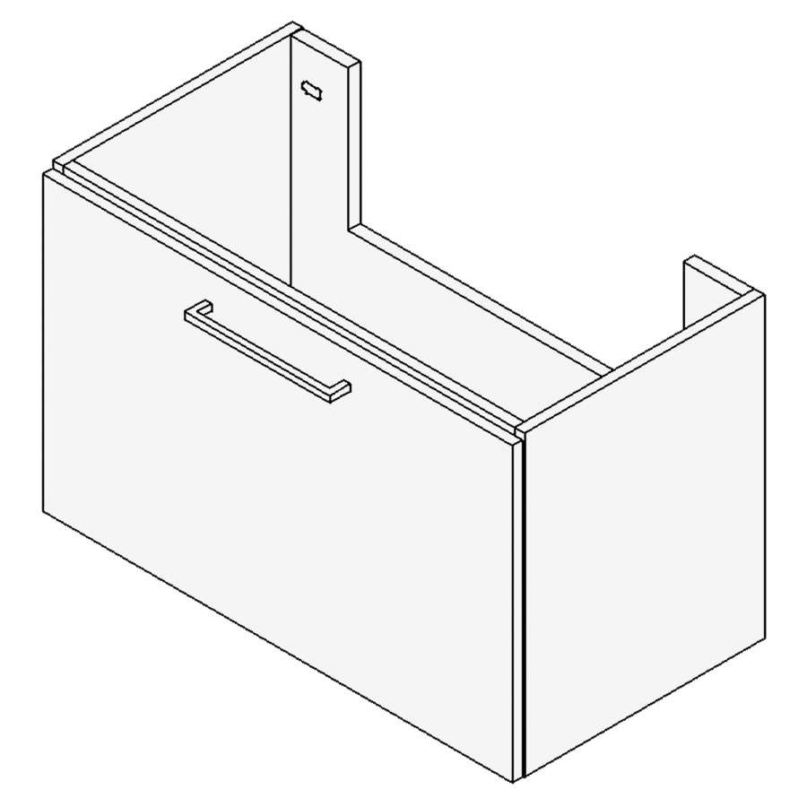 Élément inférieur TORO
Largeur x Profondeur x Hauteur
fixé selon le lavabo
pour lavabo jusqu'à 90 cm
élément à 1 tiroir
FABRICANT NUMÉRO D'ARTICLE DU
LAVABO À INDIQUER LORS DE LA
COMMANDE
