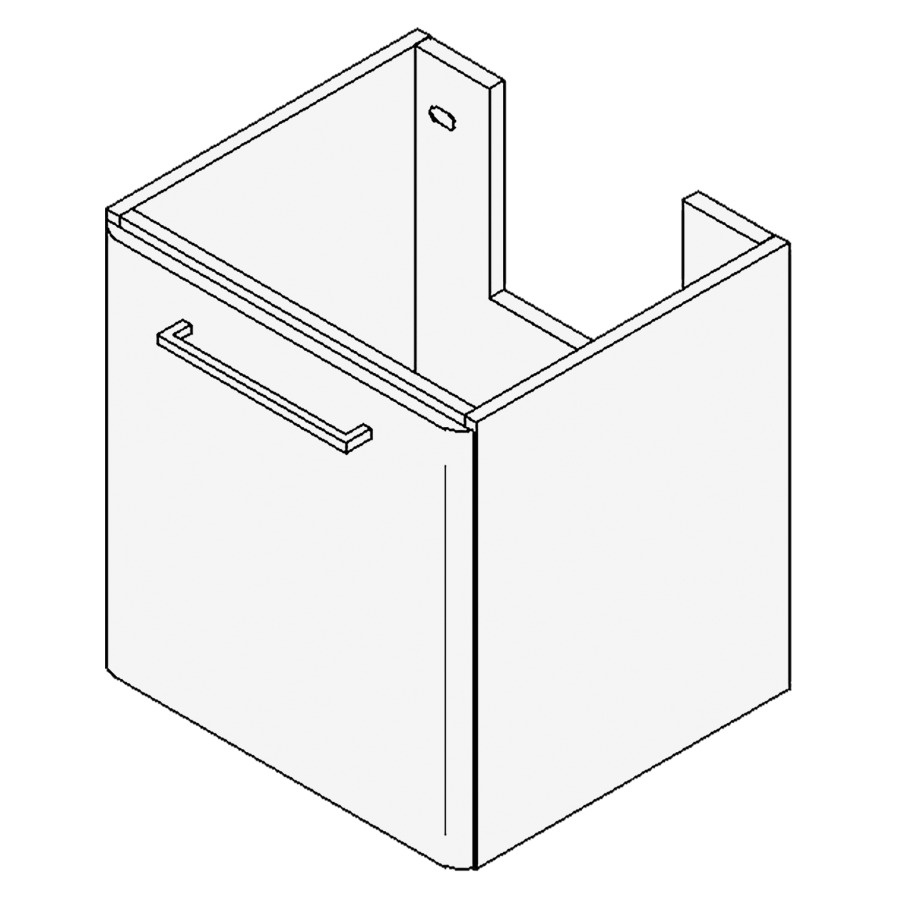 Élément inférieur ASINO
Largeur x Profondeur x Hauteur
fixé selon le lavabo
pour lavabo jusqu'à 50 cm
élément à 1 tiroir
FABRICANT NUMÉRO D'ARTICLE DU
LAVABO À INDIQUER LORS DE LA
COMMANDE