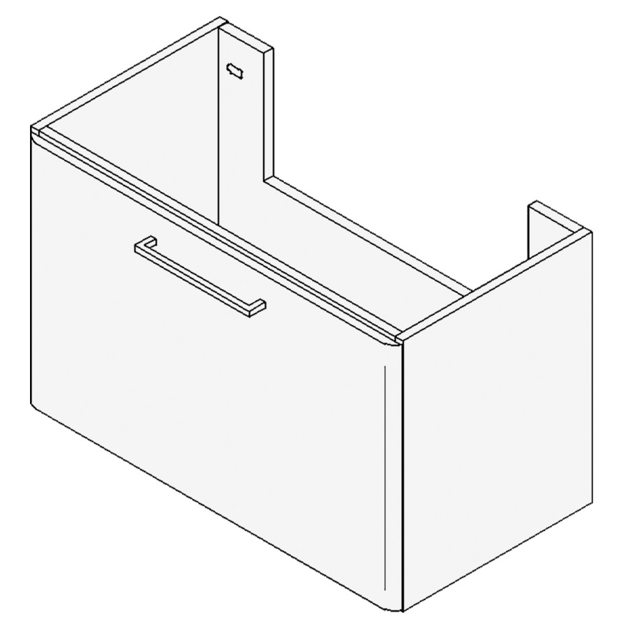 Élément inférieur ASINO
Largeur x Profondeur x Hauteur
fixé selon le lavabo
pour lavabo jusqu'à 90 cm
élément à 1 tiroir
FABRICANT NUMÉRO D'ARTICLE DU
LAVABO À INDIQUER LORS DE LA
COMMANDE