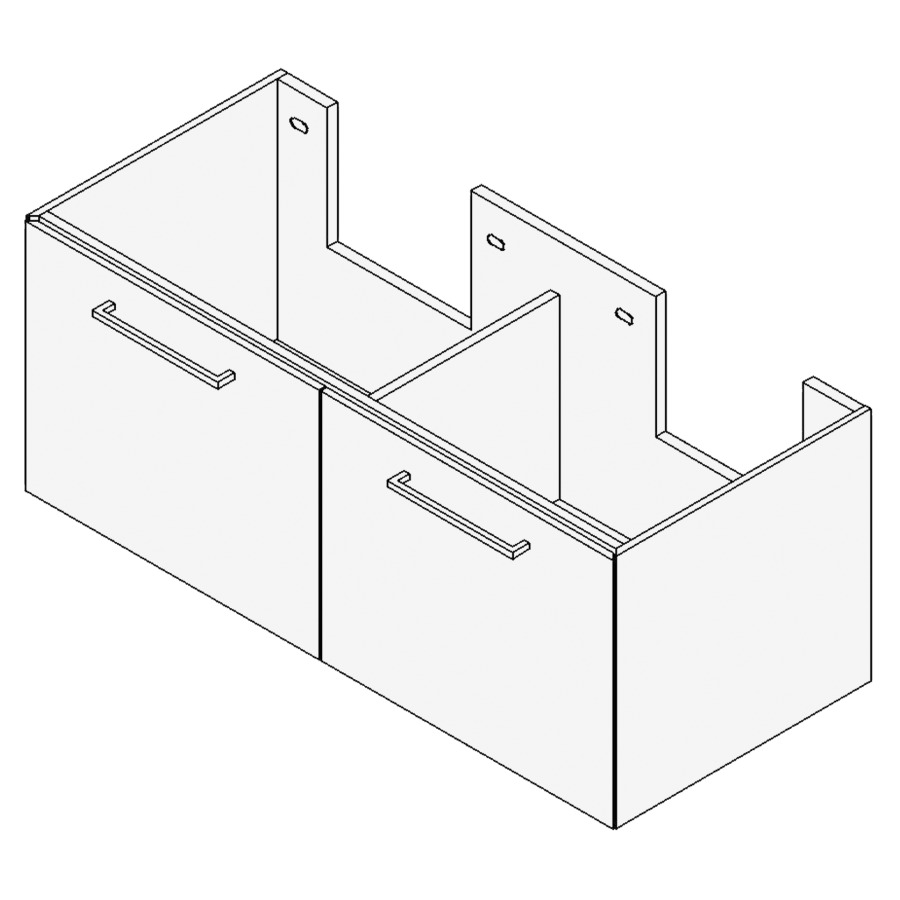 Élément inférieur RANA
Largeur x Profondeur x Hauteur
fixé selon le lavabo
pour lavabo jusqu'à 120 cm
2 éléments à chacun 1 tiroir
FABRICANT NUMÉRO D'ARTICLE DU
LAVABO À INDIQUER LORS DE LA
COMMANDE