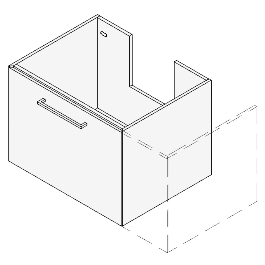 Élément inférieur RANA
VARIABEL, Largeur x Profondeur
x Hauteur, fixé selon le
lavabo pour lavabo 91-130 cm
élément à 1 tiroir
FABRICANT NUMÉRO D'ARTICLE DU
LAVABO À INDIQUER LORS DE LA
COMMANDE