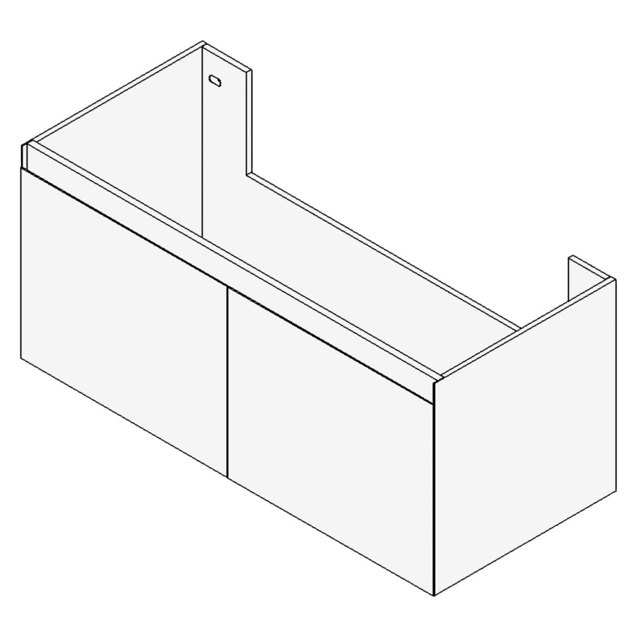 Élément inférieur GATTO
Largeur x Profondeur x Hauteur
fixé selon le lavabo
pour lavabo jusqu'à 120 cm
armoire de tablette, 2 portes
1 tablette, FABRICANT NUMÉRO
D'ARTICLE DU LAVABO À INDIQUER
LORS DE LA COMMANDE