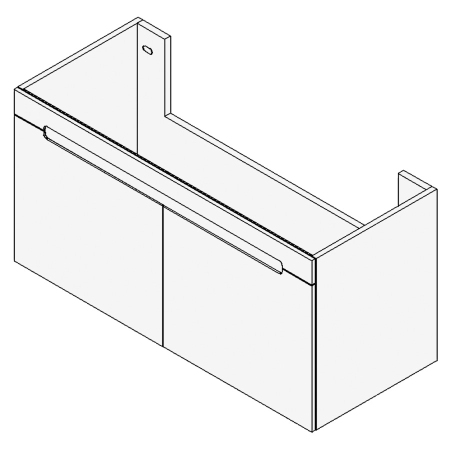 Élément inférieur SOLANA
Largeur x Profondeur x Hauteur
fixé selon le lavabo
pour lavabo jusqu'à 120 cm
armoire de tablette, 2 portes
1 tablette, FABRICANT NUMÉRO
D'ARTICLE DU LAVABO À INDIQUER
LORS DE LA COMMANDE