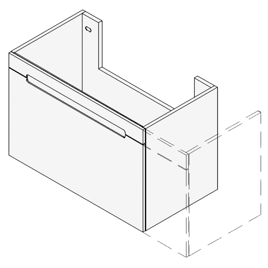 Élément inférieur SOLANA
VARIABEL
Largeur x Profondeur x Hauteur
fixé selon le lavabo
pour lavabo 91-130 cm
élément à 1 tiroir
FABRICANT NUMÉRO D'ARTICLE DU
LAVABO À INDIQUER LORS DE LA
COMMANDE