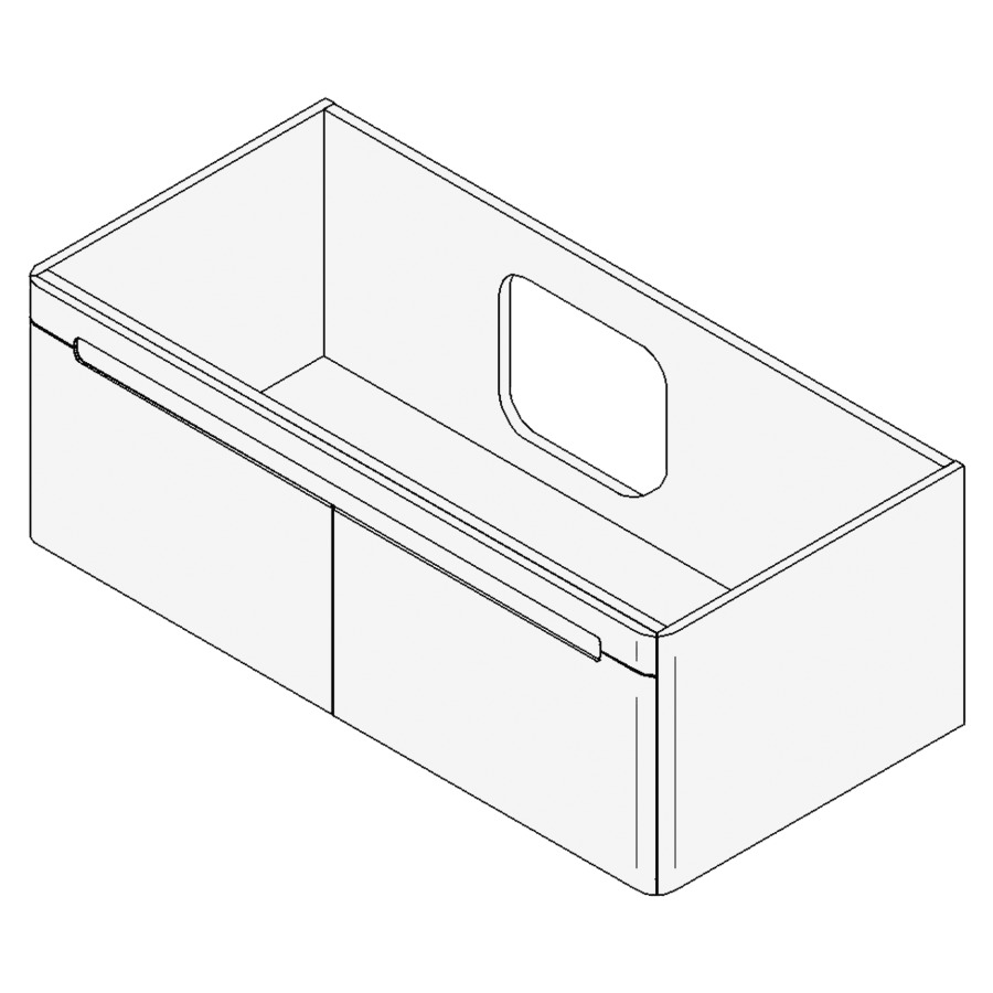 Élément inférieur LORO
Largeur x Profondeur x Hauteur
fixé selon le lavabo
pour lavabo jusqu'à 120 cm
armoire de tablette, 2 portes
1 tablette, FABRICANT NUMÉRO
D'ARTICLE DU LAVABO À INDIQUER
LORS DE LA COMMANDE
