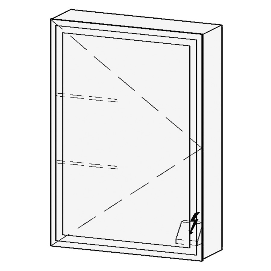 Armoire de toilette Loreto LED AP