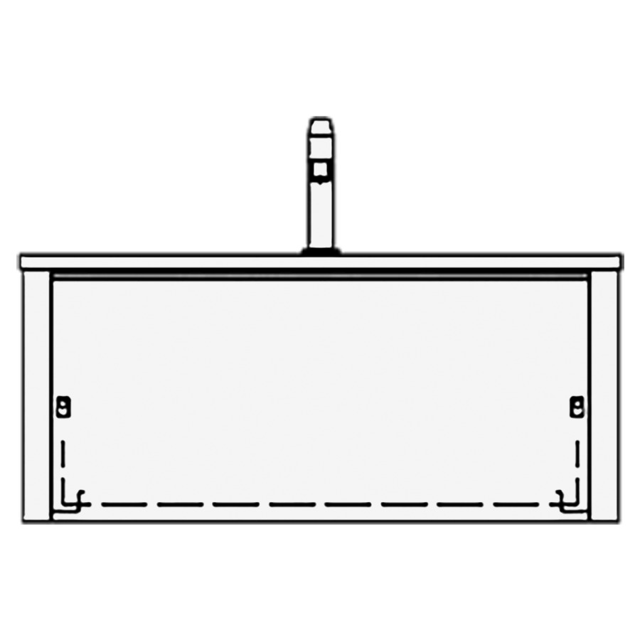 Élément inférieur LIMARA
80,0 x 34,0 x 55,0 cm
élément à 1 tiroir
pour 1 lavabo au milieu