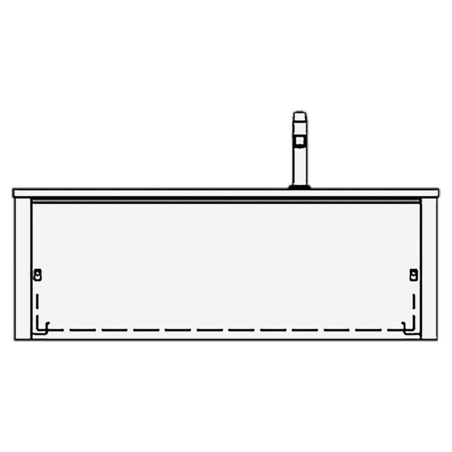 Élément inférieur LIMARA
100,0 x 34,0 x 55,0 cm
élément à 1 tiroir
pour 1 lavabo à droite