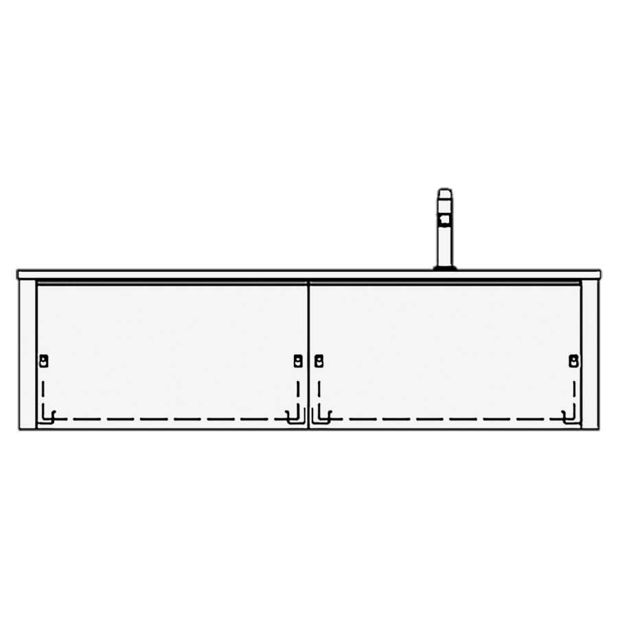 Élément inférieur LIMARA
130,0 x 34,0 x 55,0 cm
2 éléments à chacune 1 tiroir
pour 1 lavabo à droite