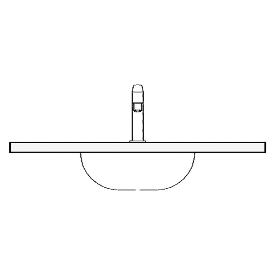 Table de lavabo LIMARA
granite
80,8 x 55,1 x 2,0 cm
pour 1 lavabo au millieu