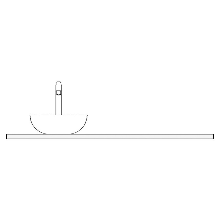 Table de lavabo LIMARA
stratifié
150,4 x 55,0 x 2,1 cm
pour 1 lavabo à gauche