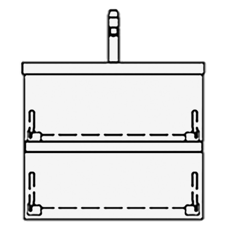 Élément inférieur
SILENIO GATTO
59,0 x 48,0 x 45,5 cm
pour lavabo Silenio 60 cm
élément à 2 tiroirs