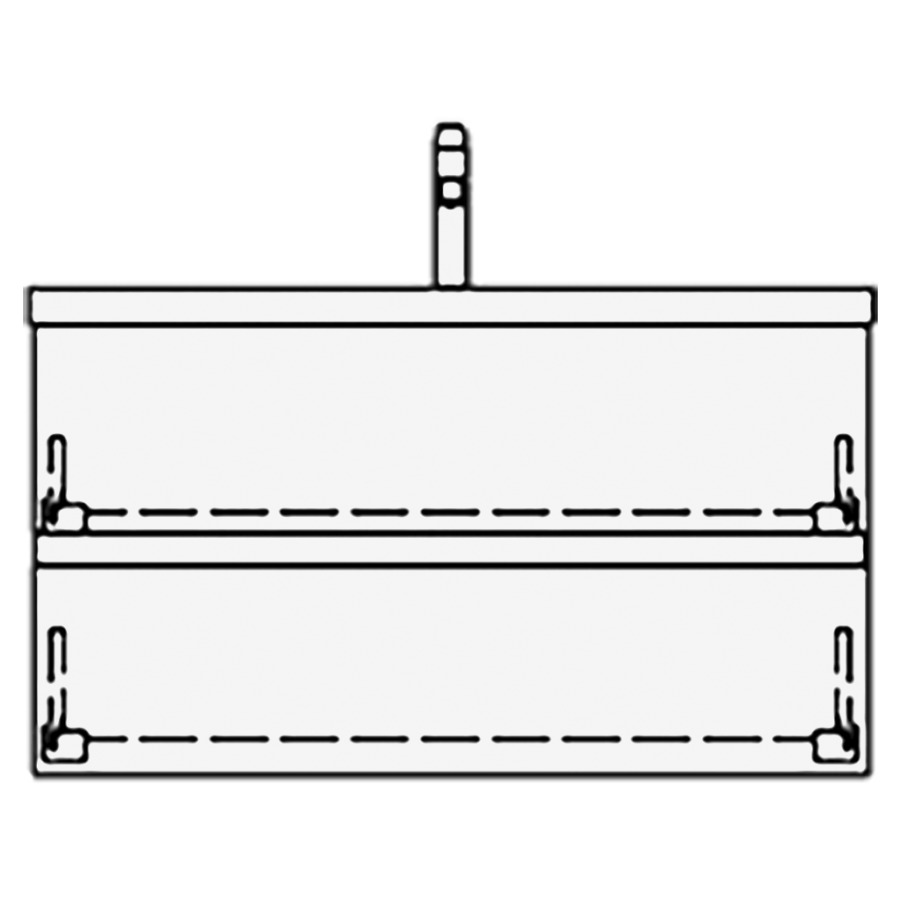 Élément inférieur
SILENIO GATTO
89,0 x 48,0 x 45,5 cm
pour lavabo Silenio 90 cm
élément à 2 tiroirs