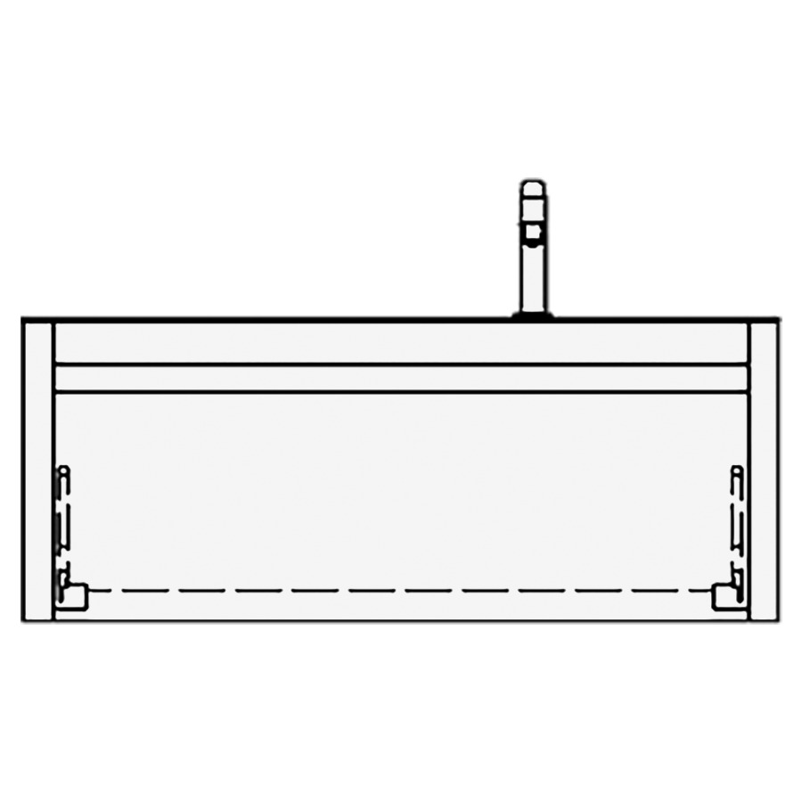 Élément inférieur MERLO
100,0 x 40,0 x 55,0 cm
élément à 1 tiroir
pour 1 lavabo à droite