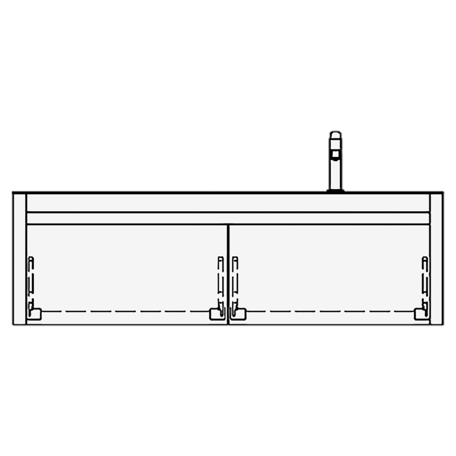 Élément inférieur MERLO
130,0 x 40,0 x 55,0 cm
2 éléments à chacune 1 tiroir
pour 1 lavabo à droite