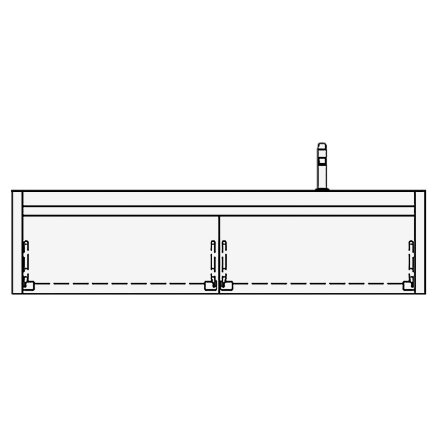 Élément inférieur MERLO
160,0 x 40,0 x 55,0 cm
2 éléments à chacune 1 tiroir
pour 1 lavabo à droite