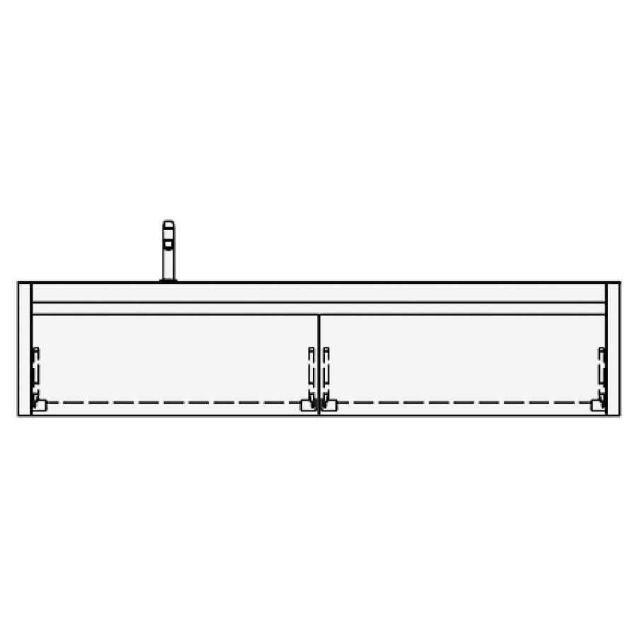 Élément inférieur MERLO
180,0 x 40,0 x 55,0 cm
2 éléments à chacune 1 tiroir
pour 1 lavabo à gauche
