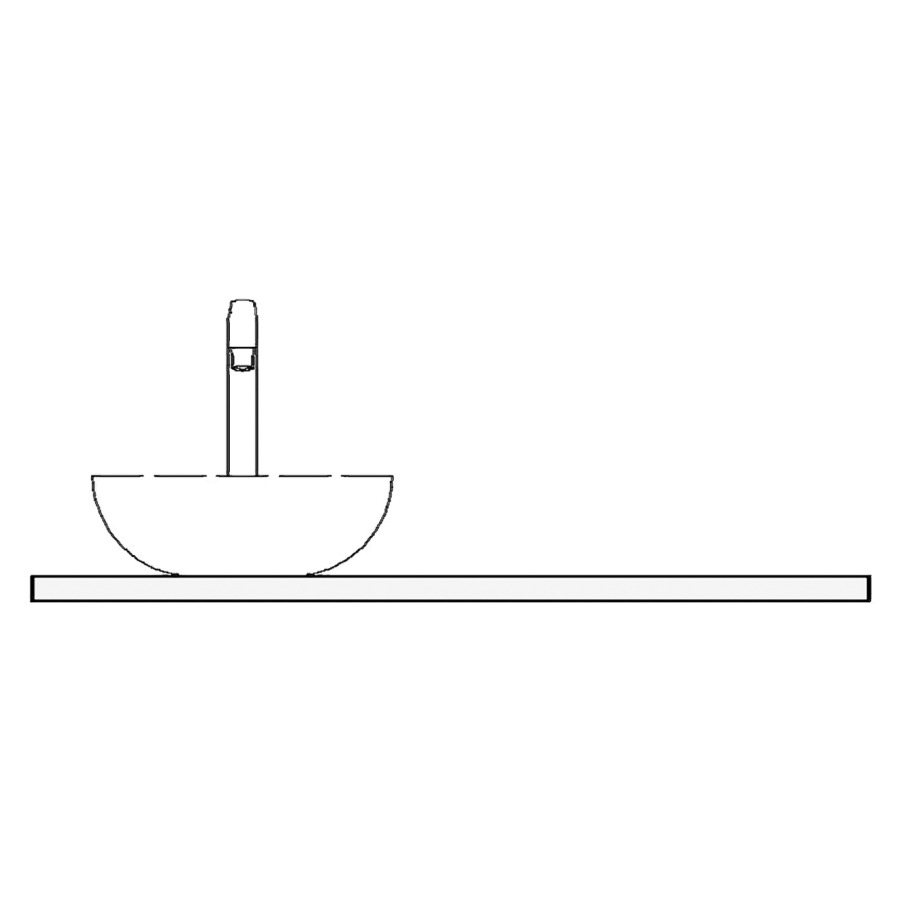 Table de lavabo MERLO
stratifié
100,2 x 55,1 x 0,3 cm
pour 1 lavabo à gauche