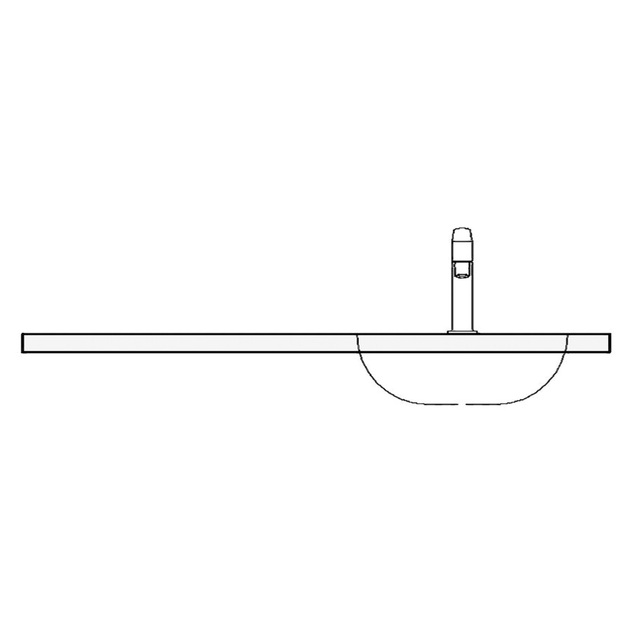 Table de lavabo MERLO
matériel minérale
100,2 x 55,1 x 0,3 cm
pour 1 lavabo à droite