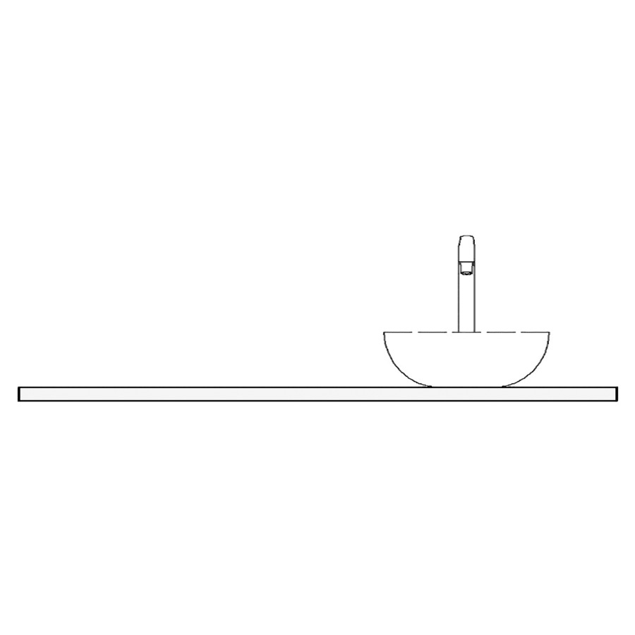 Table de lavabo MERLO
céramique
130,2 x 55,1 x 1,2 cm
pour 1 lavabo à droite