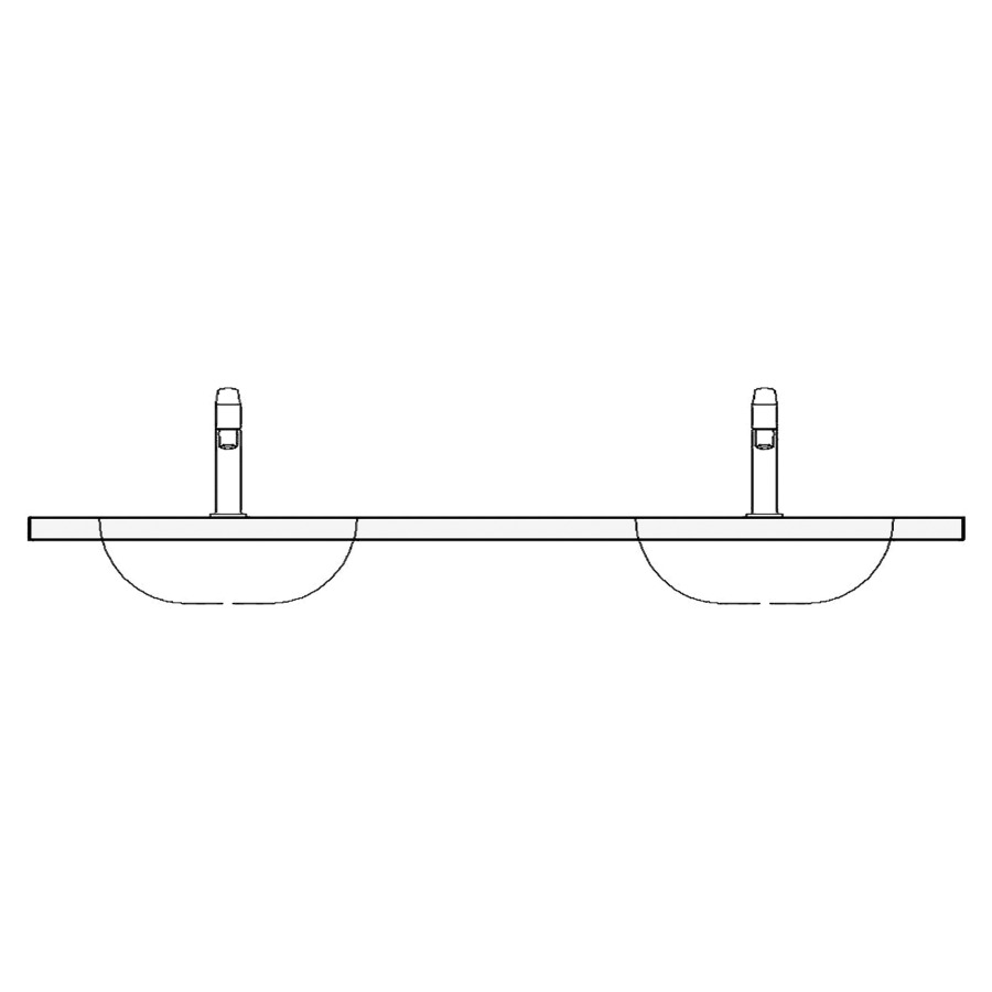 Table de lavabo MERLO
matériel minérale
180,2 x 55,1 x 0,3 cm
pour 2 lavabos