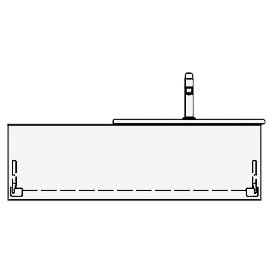 Meuble avec lavabo VOLARE PIU
table de lavabo et élément
inférieur
100,0 x 30,0 x 46,0 cm
élément à 1 tiroir, pour 1
lavabo à poser à droite